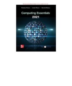 Computing Essentials 2021 28Th Edition
