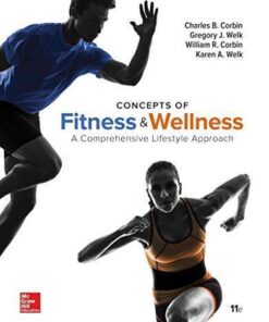 Concepts Of Fitness And Wellness A Comprehensive Lifestyle Approach 11Th Edition
