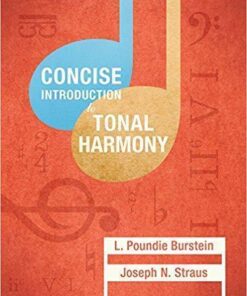 Concise Introduction To Tonal Harmony