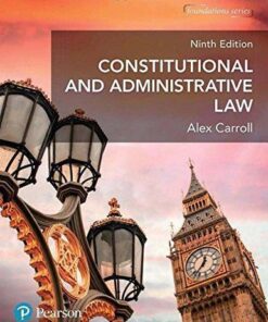 Constitutional And Administrative Law 9Th Edition