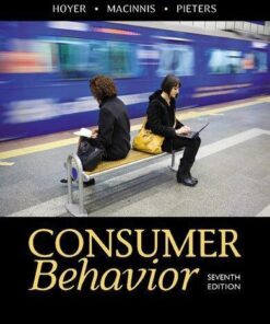 Consumer Behavior 7th Edition Wayne D Hoyer
