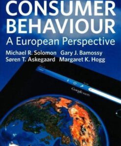 Consumer Behaviour A European Perspective 5th Edition