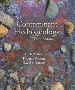Contaminant Hydrogeology 3Rd Edition