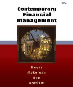Contemporary Financial Management 12Th Edition