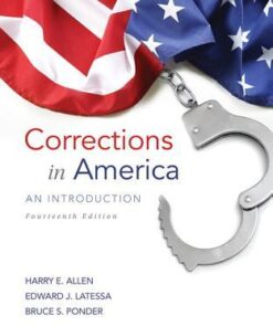 Corrections In America An Introduction 14Th Edition