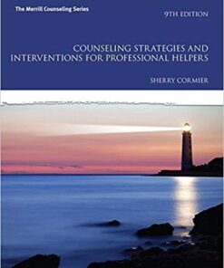 Counseling Strategies And Interventions For Professional Helpers 9Th Edition