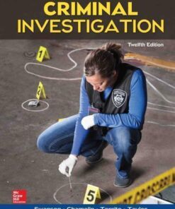 Criminal Investigation 12Th Edition
