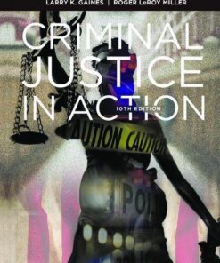 Criminal Justice In Action 10th Edition