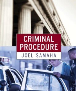 Criminal Procedure 8Th Edition