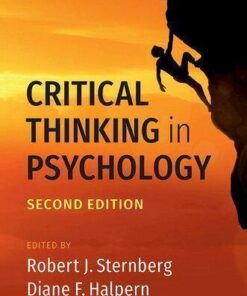Critical Thinking In Psychology 2Nd Edition