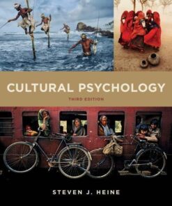 Cultural Psychology 3Rd Edition