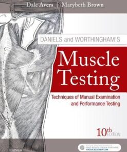 Daniels And Worthinghams Muscle Testing Techniques Of Manual Examination And Performance Testing 10Th Edition