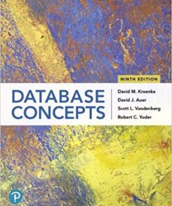 Database Concepts 9Th Edition