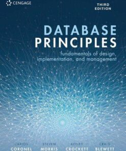 Database Principles Fundamentals Of Design Implementation And Management 3Rd Edition