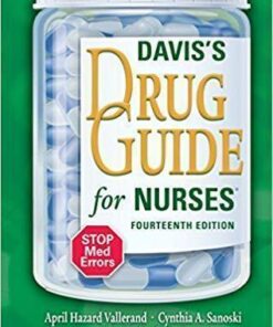 Daviss Drug Guide For Nurses 14Th Edition