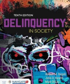 Delinquency in Society 10th Edition