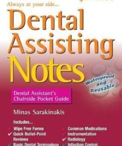 Dental Assisting Notes Dental Assistants Chairside Pocket Guide