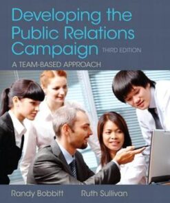 Developing The Public Relations Campaign 3Rd Edition