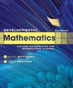 Developmental Mathematics 8Th Edition