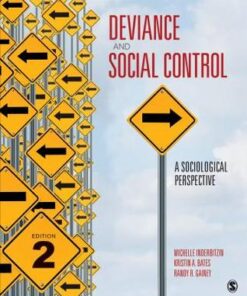 Deviance And Social Control A Sociological Perspective 2Nd Edition