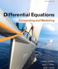 Differential Equations Computing And Modeling 5Th Edition