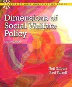 Dimensions Of Social Welfare Policy 8Th Edition