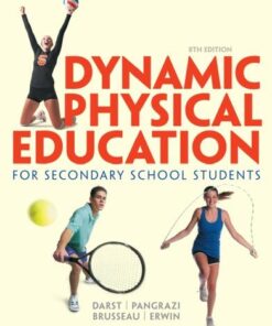 Dynamic Physical Education For Secondary School Students 8Th Edition