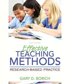 Effective Teaching Methods Research Based Practice 9Th Edition