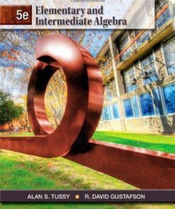 Elementary And Intermediate Algebra 5Th Edition