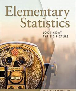 Elementary Statistics Looking At The Big Picture