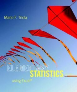 Elementary Statistics Using Excel (5th Edition)