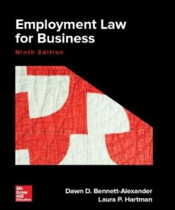 Employment Law For Business 9Th Edition
