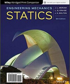 Engineering Mechanics Statics 9Th Edition