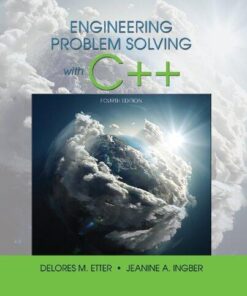 Engineering Problem Solving With C 4Th Edition