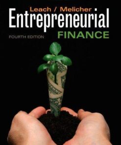 Entrepreneurial Finance 4Th Edition