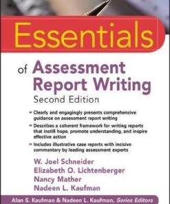 Essentials of Assessment Report Writing (Essentials of Psychological Assessment) 2nd Edition