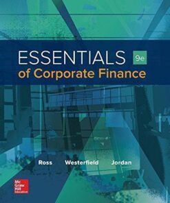 Essentials Of Corporate Finance 9Th Edition