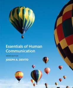 Essentials Of Human Communication 9Th Edition - 9780134184951