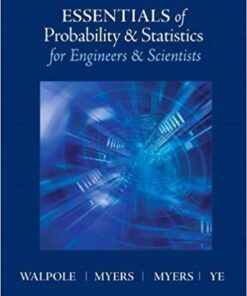 Essentials Of Probability Statistics For Engineers Scientists