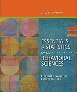 Essentials Of Statistics For The Behavioral Sciences 8Th Edition