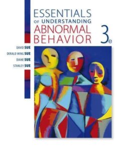 Essentials Of Understanding Abnormal Behavior 3Rd Edition