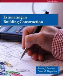 Estimating In Building Construction 8Th Edition