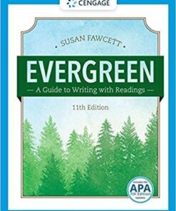 Evergreen A Guide To Writing With Readings Susan Fawcett