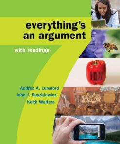 Everythings An Argument With Readings