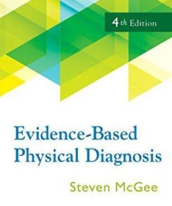 Evidence Based Physical Diagnosis 4Th Edition 1