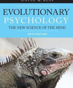 Evolutionary Psychology The New Science Of The Mind 5Th Edition
