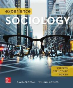 Experience Sociology 3Rd Edition