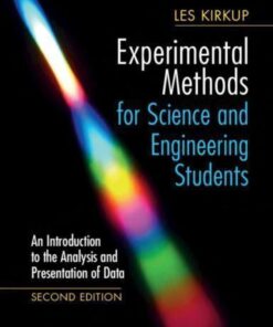 Experimental Methods For Science And Engineering Students 2Nd Edition