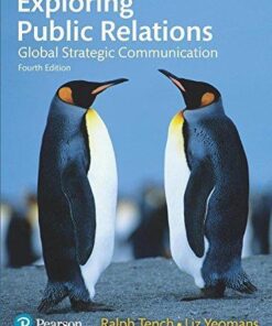 Exploring Public Relations Global Strategic Communication 4Th Edition