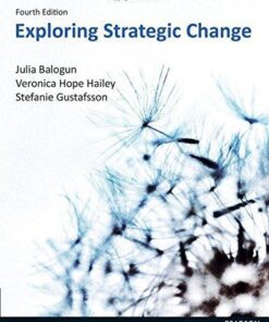 Exploring Strategic Change 4Th Edition